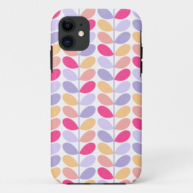 Capa Para iPhone Da Case-Mate Folhas Retro (Verso)