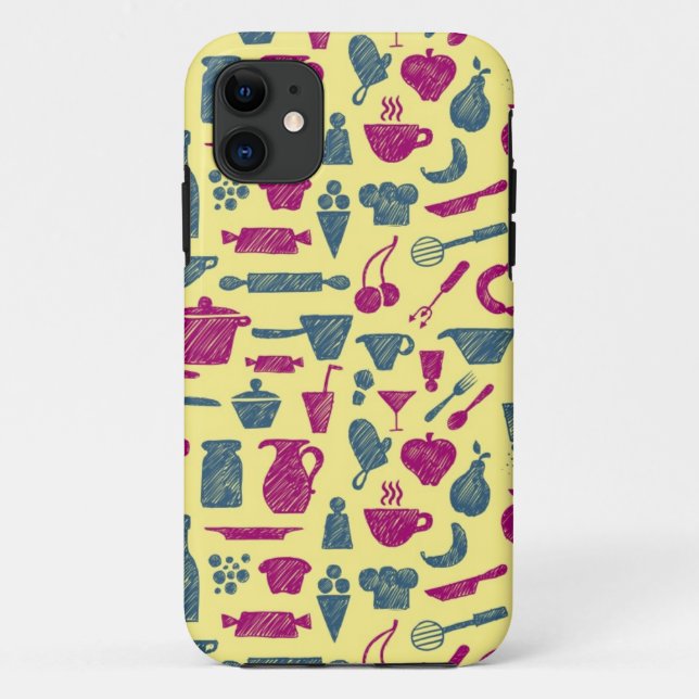 Capa Para iPhone Da Case-Mate Fontes da cozinha (Verso)