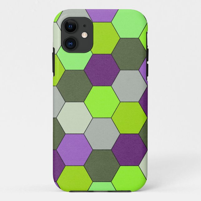 Capa Para iPhone Da Case-Mate Formas de hexágono (Verso)