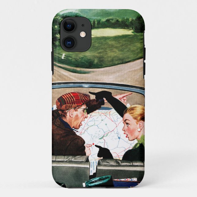 Capa Para iPhone Da Case-Mate Forquilha na estrada (Verso)