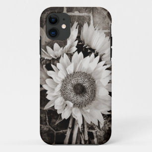 Capa Para iPhone Da Case-Mate Foto bonita do buquê do girassol em preto & no