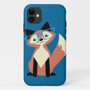 Capa Para iPhone Da Case-Mate Fox bonito dos vidros do hipster