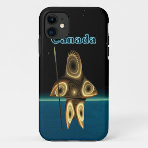 Capa Para iPhone Da Case-Mate Fractal Inuit Hunter - Canadá