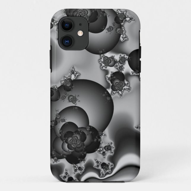 Capa Para iPhone Da Case-Mate Fractal Rosa Escura (Verso)