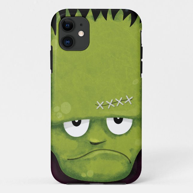 Capa Para iPhone Da Case-Mate Frankenstein mal-humorado (Verso)