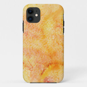 Capa Para iPhone Da Case-Mate Fundo alaranjado da aguarela