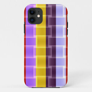 Capa Para iPhone Da Case-Mate Fundo de faixas coloridas brilhantes