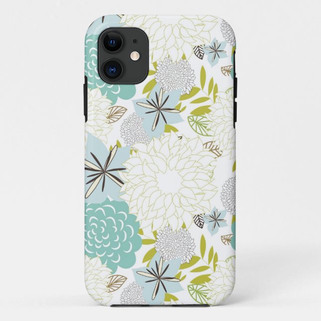 Capa Para iPhone Da Case-Mate Fundo floral (Verso)