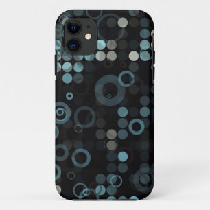 Capa Para iPhone Da Case-Mate Funky Masculine Cinza Azul Círculo Na moda Geométr