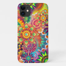 Funky Retro Pattern Abstrato Bohemian