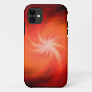 Capa Para iPhone Da Case-Mate Galáxia espiral vermelha clara