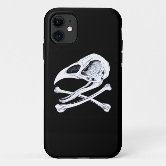 Capa Para iPhone Da Case-Mate Galo Crânio e Crossbones (Verso)