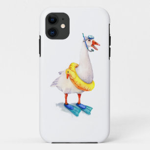 Capa Para iPhone Da Case-Mate Ganso branco Snorkeling
