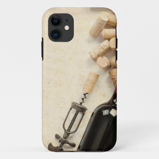 Capa Para iPhone Da Case-Mate Garrafa de vinho (Verso)