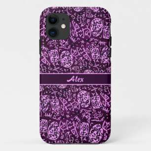 Capa Para iPhone Da Case-Mate Gasolina Roxa (personalizável)