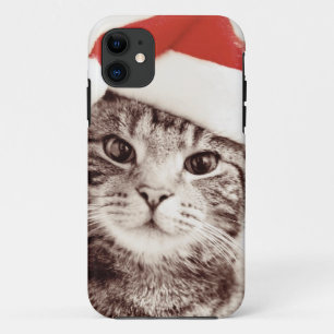 Capa Para iPhone Da Case-Mate Gato de gato malhado doméstico que veste o chapé