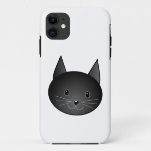 Capa Para iPhone Da Case-Mate Gato. Kitty. preto bonito