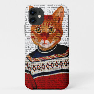 Capa Para iPhone Da Case-Mate Gato no Ski Sweater 2