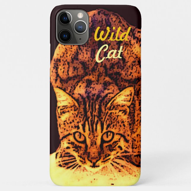 CAPA PARA iPhone DA Case-Mate GATO SELVAGEM FILHOTE (Verso)