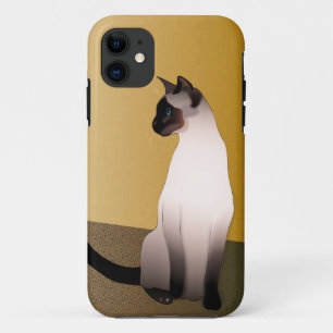 Capa Para iPhone Da Case-Mate Gato Siamês de Pontas Seladas