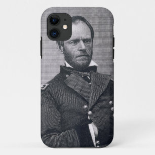Capa Para iPhone Da Case-Mate General William Tecumseh Sherman, gravado após a