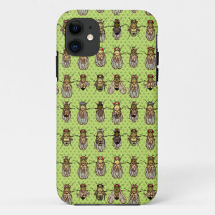 Capa Para iPhone Da Case-Mate Genética da mosca de fruta da drosófila - mutant