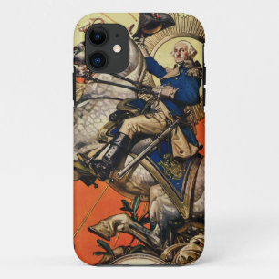 Capa Para iPhone Da Case-Mate George Washington a cavalo