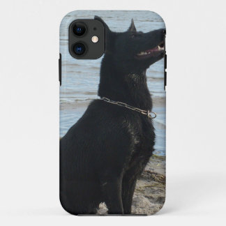 Capa Para iPhone Da Case-Mate German shepherd preto da laca