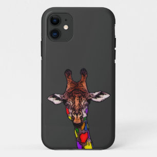 Capa Para iPhone Da Case-Mate Girafa do arco-íris