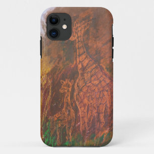 Capa Para iPhone Da Case-Mate Giraffes.