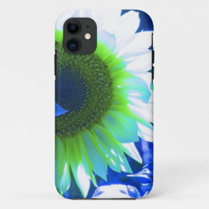 Capa Para iPhone Da Case-Mate girassol bonito de cor azul