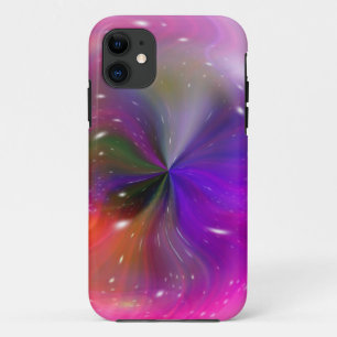 Capa Para iPhone Da Case-Mate Giro roxo de galáxia rosa 2