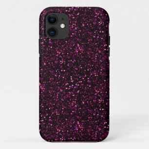 Capa Para iPhone Da Case-Mate Glitter Rosa Escuro Posh