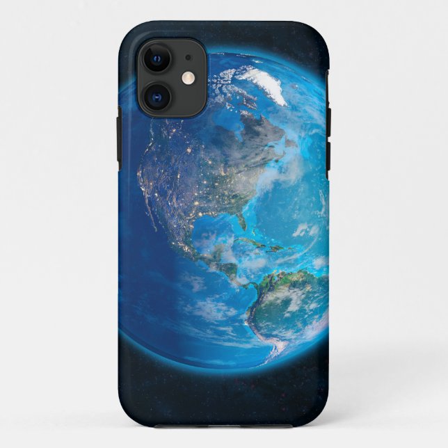 Capa Para iPhone Da Case-Mate Globo DayNight América (Verso)