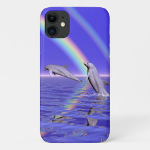 Capa Para iPhone Da Case-Mate Golfinhos e arco-íris