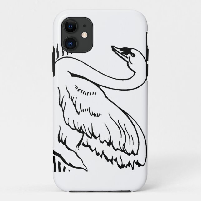 Capa Para iPhone Da Case-Mate Graceful Swan (Verso)
