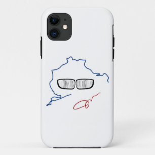 Capa Para iPhone Da Case-Mate Grade do rim de BMW/edição de Nurburgring (branc