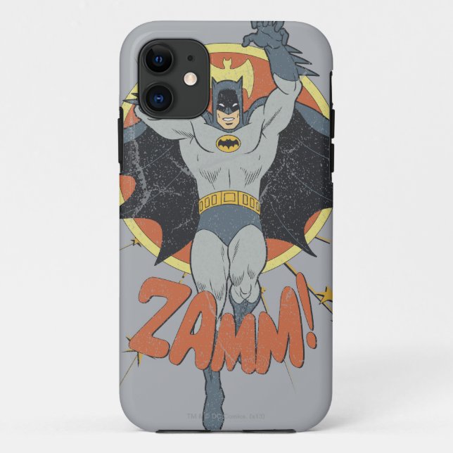 Capa Para iPhone Da Case-Mate Gráfico do ZAMM Batman (Verso)
