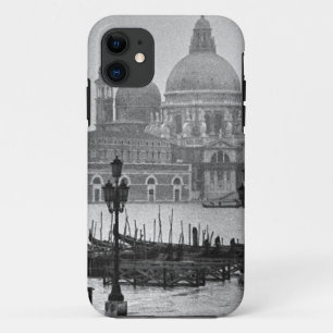 Capa Para iPhone Da Case-Mate Grande Canal Branco Negro Venice Itália Viagem