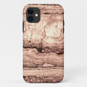 Capa Para iPhone Da Case-Mate Granito laranja moderno e castanho-bege