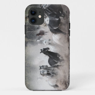 Capa Para iPhone Da Case-Mate Gravando o caso Mustang Horses & Teepee iPhone 5