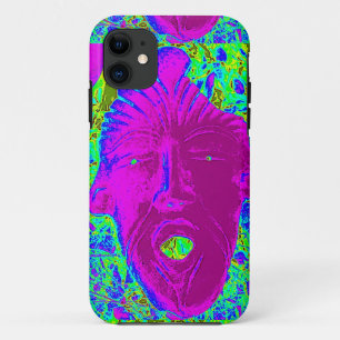 Capa Para iPhone Da Case-Mate gritar roxo face case