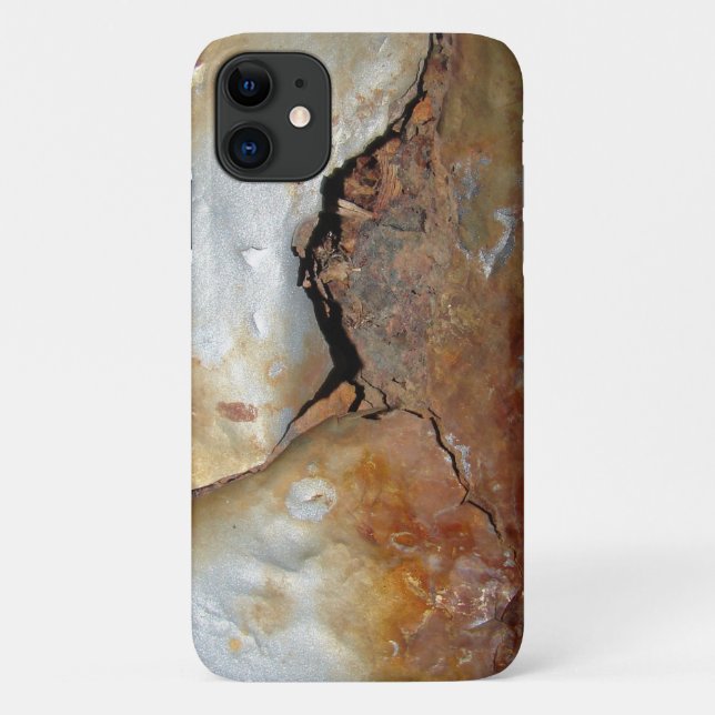 Capa Para iPhone Da Case-Mate Grunge Metal Rusty (Verso)