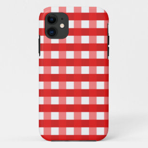 Capa Para iPhone Da Case-Mate Guingão vermelho chique bonito teste padrão