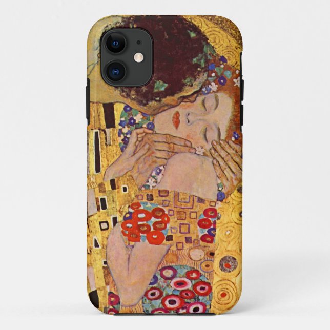 Capa Para iPhone Da Case-Mate Gustav Klimt O Beijo (Verso)