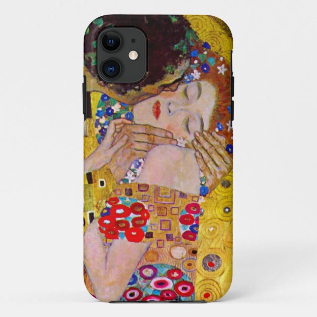 Capa Para iPhone Da Case-Mate Gustavo Klimt o beijo (Verso)