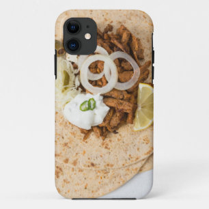 Capa Para iPhone Da Case-Mate Gyros pita com tzatziki coleslaw azeitonas e feta