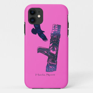 Capa Para iPhone Da Case-Mate Haida Eagle & Totem Pole Arte Nativa