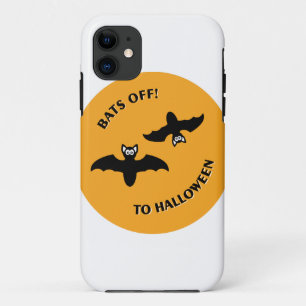 Capa Para iPhone Da Case-Mate Halloween Bats Orange
