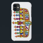 Capa Para iPhone Da Case-Mate Happy Hanukkah Dreidels Menorah<br><div class="desc">Você está vendo a coleção de Design Lee Hiller. Roupa,  Ofertas e Coleções Lee Hiller Fotografia ou Coleção de Arte Digital. Você pode ver sua fotografia da Nature em http://HikeOurPlanet.com/ e seguir seu blog de caminhada no Hot Primavera National Park.</div>